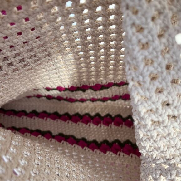 Brand new, handmade woven bag from Thailand, unique, multifunctional, 12x13 in - Picture 7 of 7